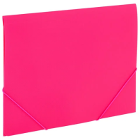 Папка на резинках А4 BRAUBERG PIXEL, маджента, до 300 листов, 0,5 мм, 273043