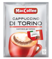 Напиток кофейный MacCoffee Cappuccino Di Torino 3в1 растворимый, 25.5г x 20 шт