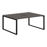 Стол 2-х местный EQWST 1713 Мокко/Черный 1760х1346х750 EDIS