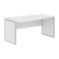 Стол эргономичный XQPCT 169(L) Белый/Алюминий 1600х900х750 XTEN-QP