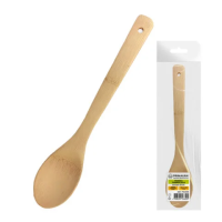 Ложка поварская бамбук, 30 см, PRIMAURA (ПРИМАУРА) CLASSIC, натуральный цвет, 702350