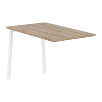 Брифинг-приставка ELB 1167 Дуб Денвер светлый/Белый 1160х670х750 EDIS