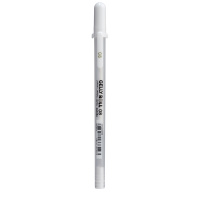 Ручка гелевая Sakura 'Gelly Roll' белая, 0,8мм
