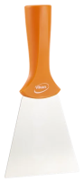 Скребок пищевой Vikan 100мм, нерж.сталь, оранжевый, 40117