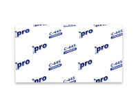 Бумажные полотенца Protissue С445 листовые, белые, 200шт, 2 слоя, Z-сложения