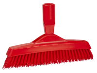 Щетка узкая Vikan 225мм, супер жесткий ворс, для труднодоступных мест, красный, 70404