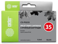 Картридж струйный Cactus CS-PGI35 черный