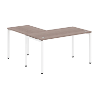 Стол угловой Skyland Xten-S XSCT 1415, дуб сонома/белый полуматовый, 1400х1500х750мм