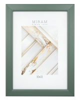 Фоторамка Мирам зеленая, 15 х 21см