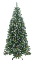 Tarrington House Ель заснеженная с шишками, 210см