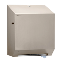 Диспенсер для полотенец в рулонах Merida Stella R CSA302.R, Anti Finger, металлический, Макси, автоматический