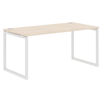 Стол прямой XQST 168 Бук Тиара/Белый 1600х800х750 XTEN-Q