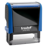 Оснастка для прямоугольной печати Trodat Printy 64х26мм, синяя, 4914