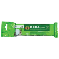 Глина для лепки Koh-I-Noor Keraplast 300г, белая, вакуумированная