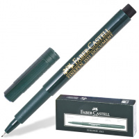 Ручка капиллярная Faber-Castell Finepen черная, 0.4мм, FC151199