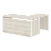 Стол угловой XQPCT 1615H Сосна Эдмонт/Белый 1600х1500х750 XTEN-QP