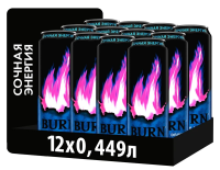 Напиток энергетический Burn Сочная энергия, 449мл x 12 шт