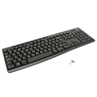 Клавиатура беспроводная USB Logitech Wireless Keyboard K270, черная