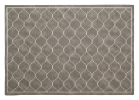 Салфетка Remiling Household Royal серый с вышивкой, 43 x 30см