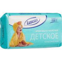 Мыло туалетное Luscan Детское классическое, 100г