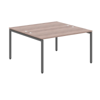 Стол на 2 рабочих места Skyland Xten-S XWST 1414, двухместный, дуб сонома/антрацит, 1400х1406х750мм