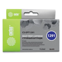 Картридж струйный Cactus CS-EPT1291 №1291, 15мл, черный