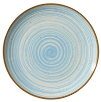 Тарелка Metro Professional Madleen Blue 26см, обеденная, 6шт/уп