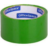Клейкая лента упаковочная Officespace 48мм x40м, зеленая