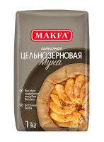 Мука Makfa пшеничная цельнозерновая, 1кг
