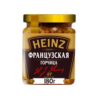Горчица Heinz французская, 180г, стекло