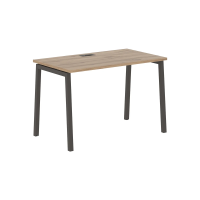 Стол прямой ELST 1167 Дуб Денвер светлый/Мокко 1160х670х750 EDIS