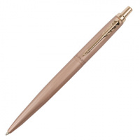 Ручка шариковая PARKER 'Jotter XL Monochrome Pink Gold PGT', корпус 'розовое золото', сталь, синяя,