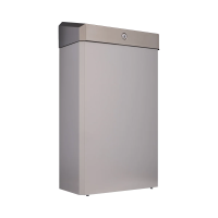 Мусорное ведро Merida Stella R KSA106.R, 27л, металлическое, Anti Finger, с конусным отверстием