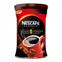 Кофе растворимый Nescafe Classic, 230г, ж/б