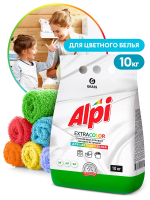 Стиральный порошок Grass Alpi 10кг, для замачивания и стирки для цветных вещей, 125392