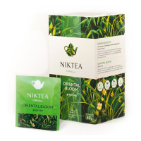 Чай Niktea Oriental Bloom зеленый, 25 пакетиков