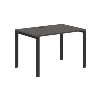 Стол прямой EUST 1180 Мокко/Черный 1160х800х750 EDIS