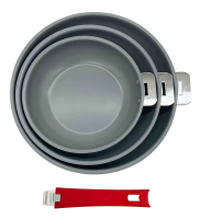 Набор сковородок с ручкой 20+24+28см