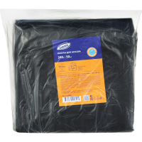 Мешки для мусора ПВД 240л 100х140см 65мкм черного цвета 50 шт Luscan