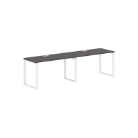 Стол 2-х местный EQWST 2767 Мокко/Белый 2726х670х750 EDIS