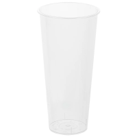 Стакан одноразовый Vzlp глянцевый пластиковый прозрачный 650мл, 20шт