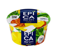 Йогурт Epica ананас, 4.8%, 130г