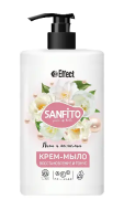 Жидкое мыло с дозатором Effect Sanfito 1л, пион-камелия