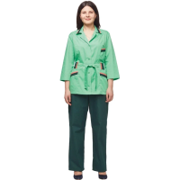 Костюм женский Дарина (р.48-50) 170-176, зелено-салатовый
