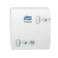 Туалетная бумага Tork Universal T3, 114272, 250 листов, 1 слой, белая