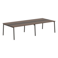 Конференц стол ELCT 3114 Дуб Денвер темный/Мокко 3132х1346х750 EDIS