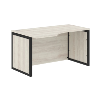 Стол эргономичный XQPCET 149H(L) Сосна Эдмонт/Антрацит 1400х900х750 XTEN-QP