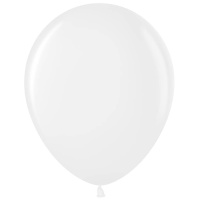 Воздушные шары Meshu 30см, пастель, белый, 50шт