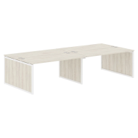 Стол 4-х местный XQPWST 3214 Сосна Эдмонт/Белый 3200х1406х750 XTEN-QP