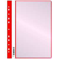 Файловая папка Officespace красная, А4, на 10 файлов